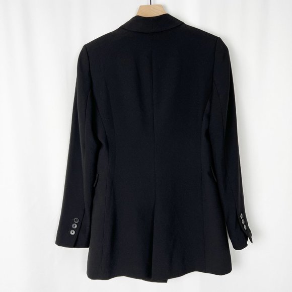 ZARA Blogger Favorite Oversized Double Breasted Blazer Suit Jacket Pea Coat - XS - Picture 6 of 10